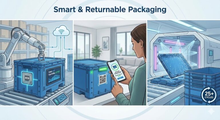 Embalagens Inteligentes e Retornáveis (Smart & Returnable Packaging)