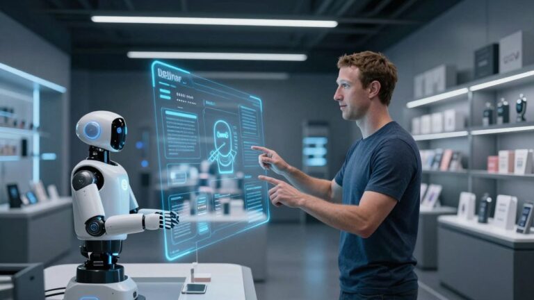 Mark Zuckerberg Prevê Domínio de Agentes de IA no E-commerce até 2026