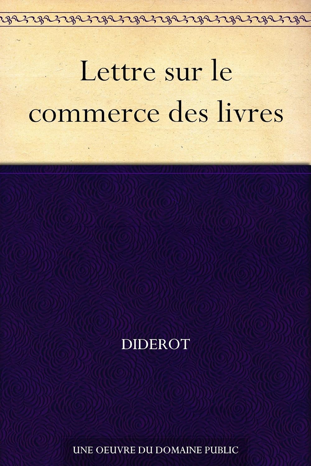 Letter on the Book Trade (French Edition)